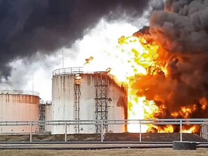 У Пензі після атаки дронів горить нафта й, можливо, ТЕЦ. Фото, відео