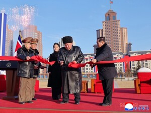 Кім Чен Ин відкрив у Пхеньяні вулицю на честь загиблих у війні проти України бійців КНДР